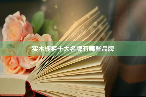 实木橱柜十大名牌有哪些品牌